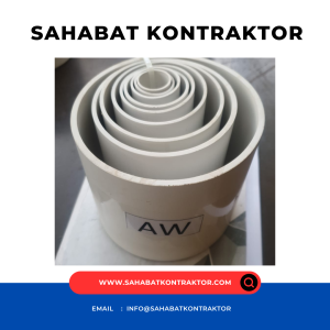 PIPA PVC LON TYPE AW 4 INCH 4 METER